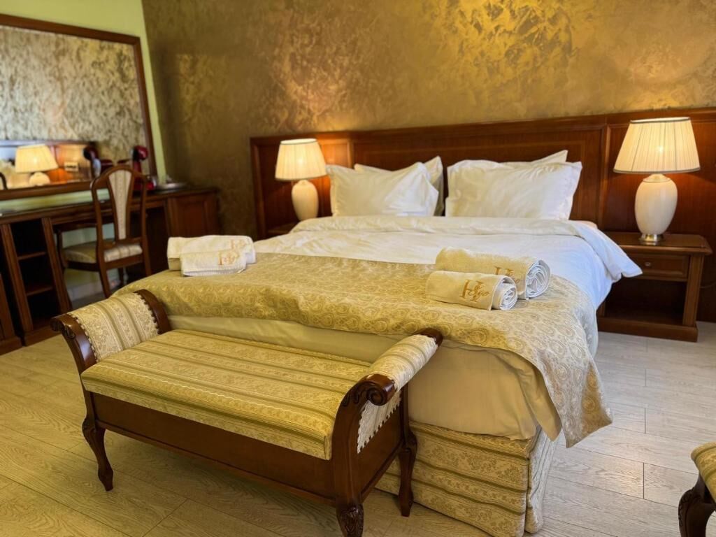 Deluxe-Doppelzimmer, Balkon, Stadtblick