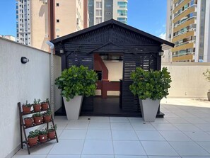 Terrace/patio - 4 Suites • Private Playground • Grill (Itapema)