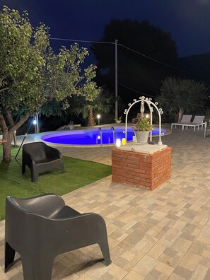 Pool - Peaceful Countryside Villa - 8 Mins to Guidaloca Beach & Scopello (Sicilia)