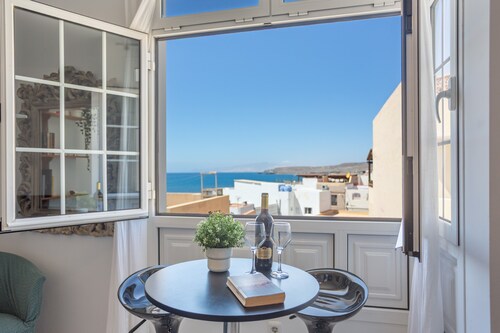 Beachfront Apartment in Tarajalejo with Sea Views