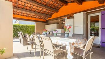 Opções para refeição ao ar livre