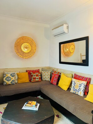 Living area - Riad Jeanne 1 (Marrakech)