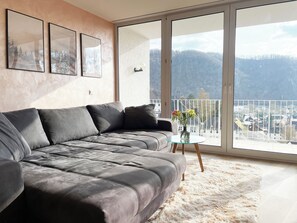 Living area - Beautiful apartment Traumblick with balcony Bad Ems (Bad Ems)