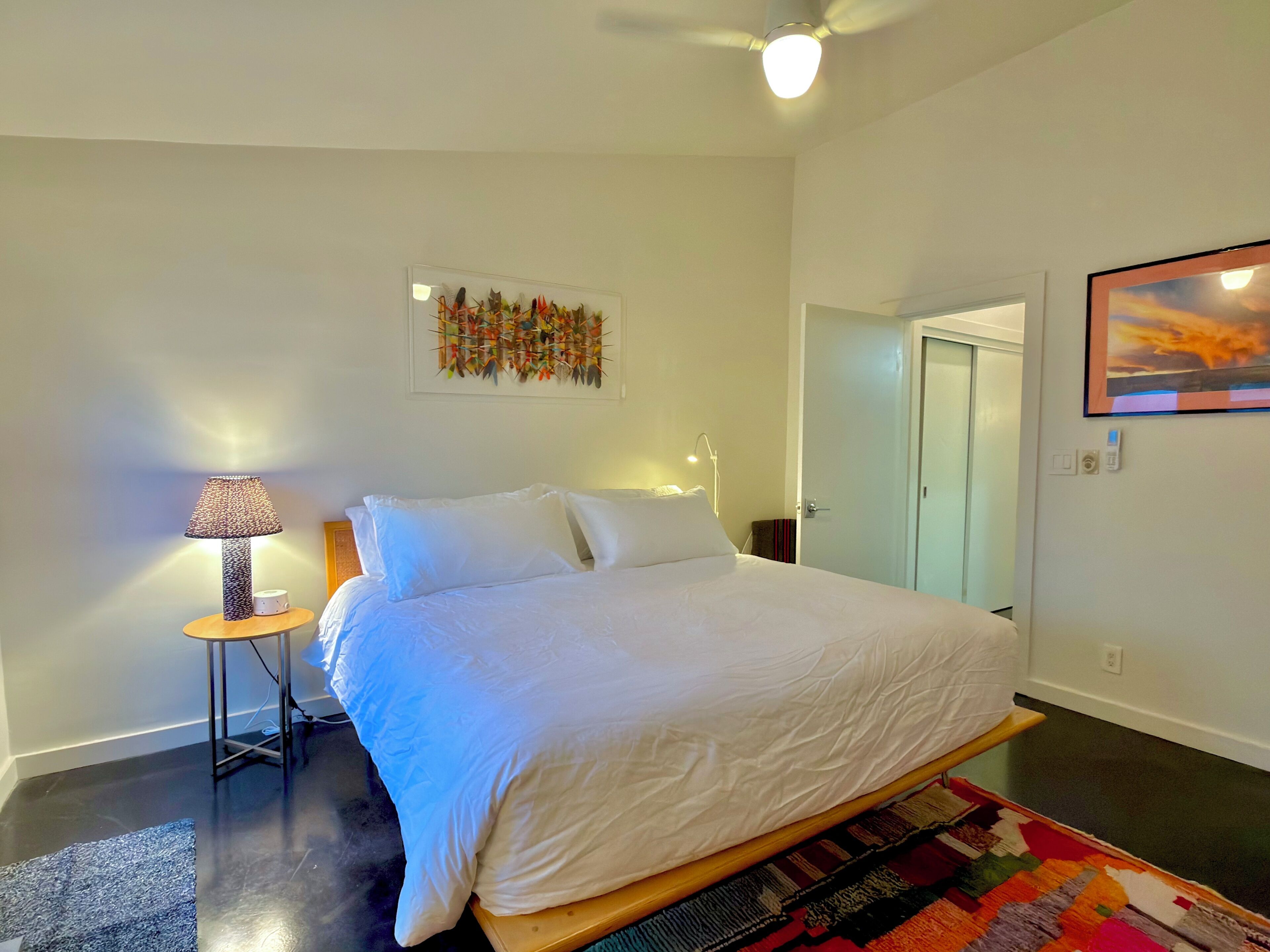 1 bedroom, iron/ironing board, Internet, bed sheets
