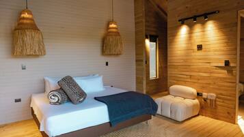 Alpehytte – superior, balkong, utsikt mot innsjø | Spa