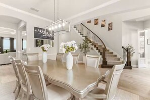 Dining - Luxury Stone Oak Hilltop Views/Theater & Game Room (San Antonio)