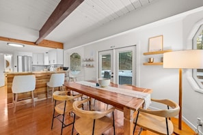Cabin, Balcony, Mountain View | Dining - Deer Canyon Home (Big Bear Lake)
