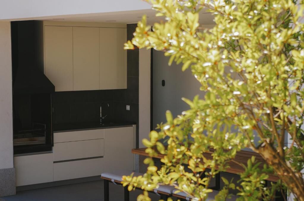 Lyxhus - utsikt mot bergen | Boendeområde