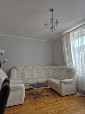 Living area - Spacious & airy apartment (Karlovy Vary)