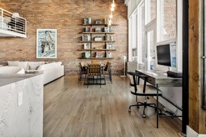Interior - Luxury 2BD Loft | Next to Ball Arena | 30+Day (Denver)