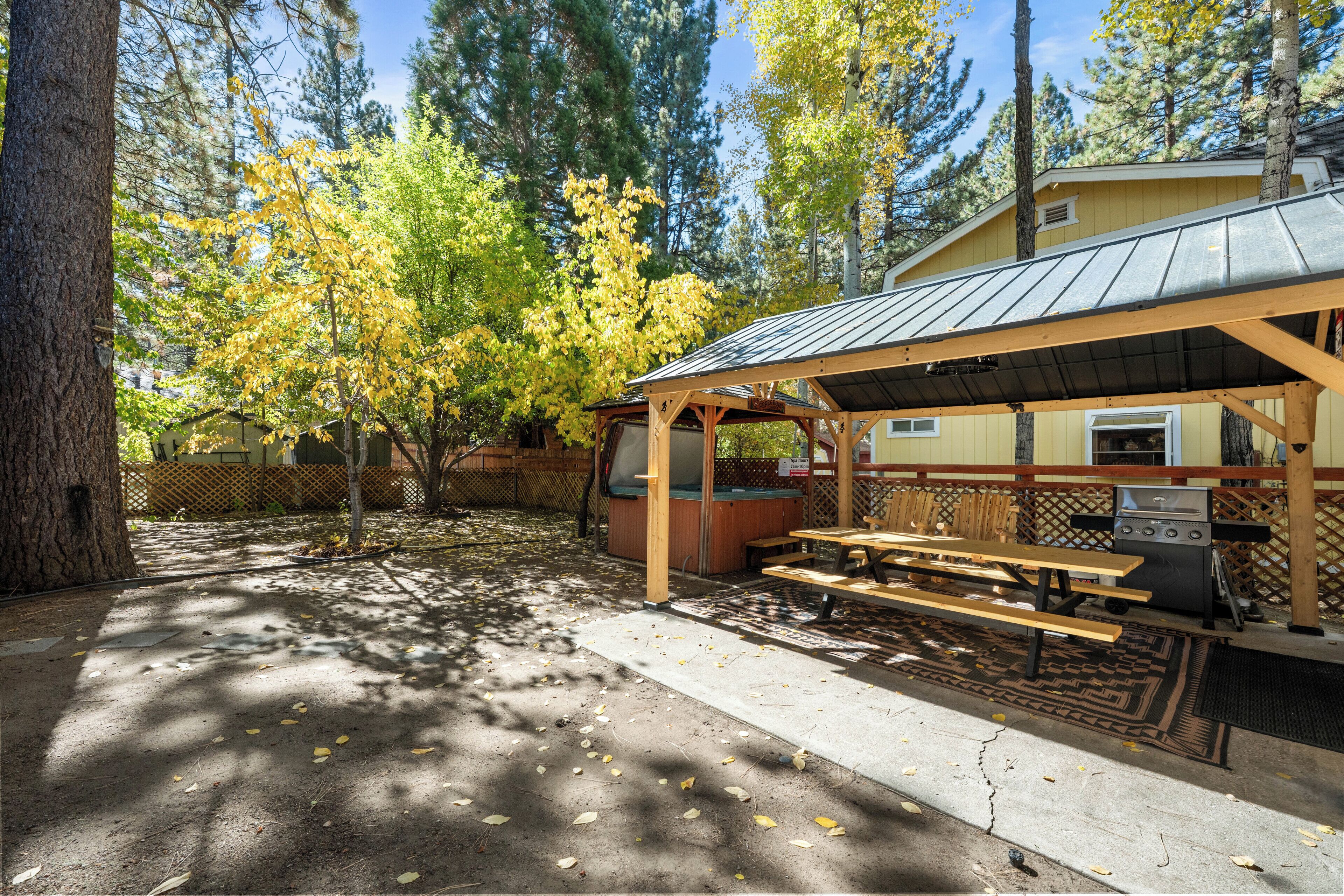 Basic House, Patio, Mountain View | Outdoor dining