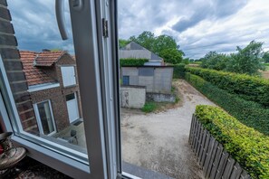 Blick von der Unterkunft