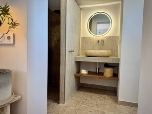 Bathroom - Vida Lenta Boutique Finca (Álora)