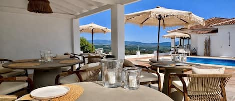 Restauration en plein air