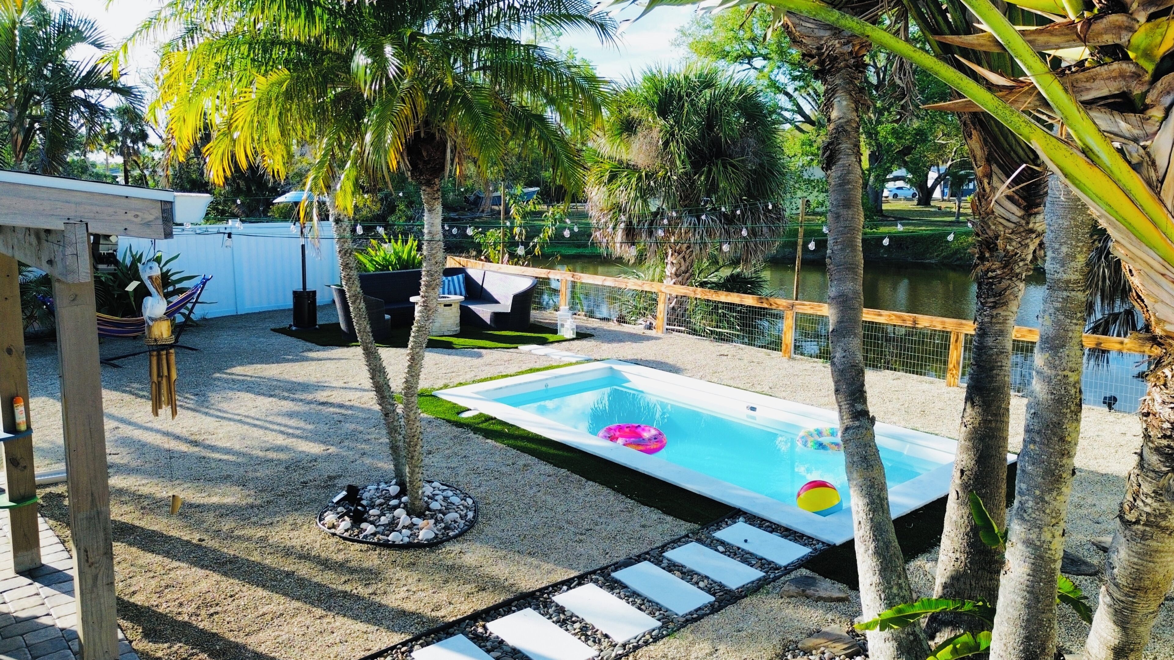 Enceinte de l’hébergement