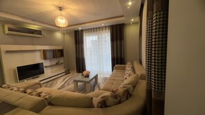 Living area - LOVELY  RESİDENCE 2+1 CLOSE TO SEA WİTH POOL (mahmutlar)