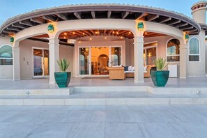 Terrace/patio - One of a Kind Beachfront Home Estrella del Mar (Puerto Peñasco)