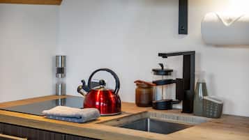 Luxury-Ferienhütte, Balkon, Bergblick | Eigene Küche