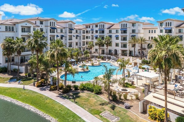 Exterior - The Cays at Ocotillo | Luxury Condo | Resort Pool (Chandler)