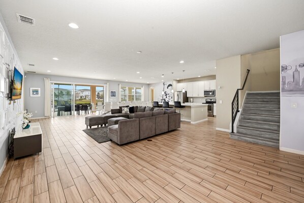 Interior - 15BR Near Disney | Private Pool | Custom Theme (Davenport)