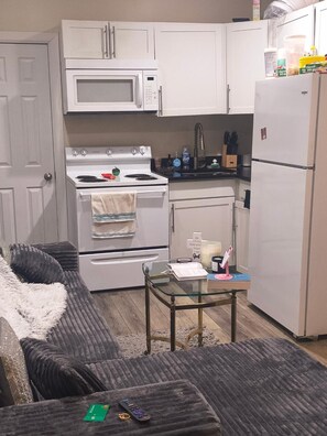 Private kitchen - Charming 1-bedroom apartment with AC in vibrant Pittsburgh (Pittsburgh)