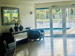 Pool - Elegant two bedroom, two bath retreat on the Miami River. With an amazing view.. (Miami)