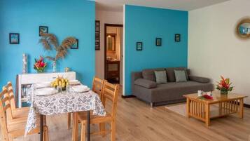 Apartment, Patio | Living area