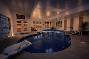Piscine couverte, piscine chauffée