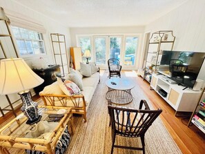 House, Multiple Beds, Patio, Garden View (COOKMAN STREET 20) | Living area - Cookman Street 20 (Rehoboth Beach)