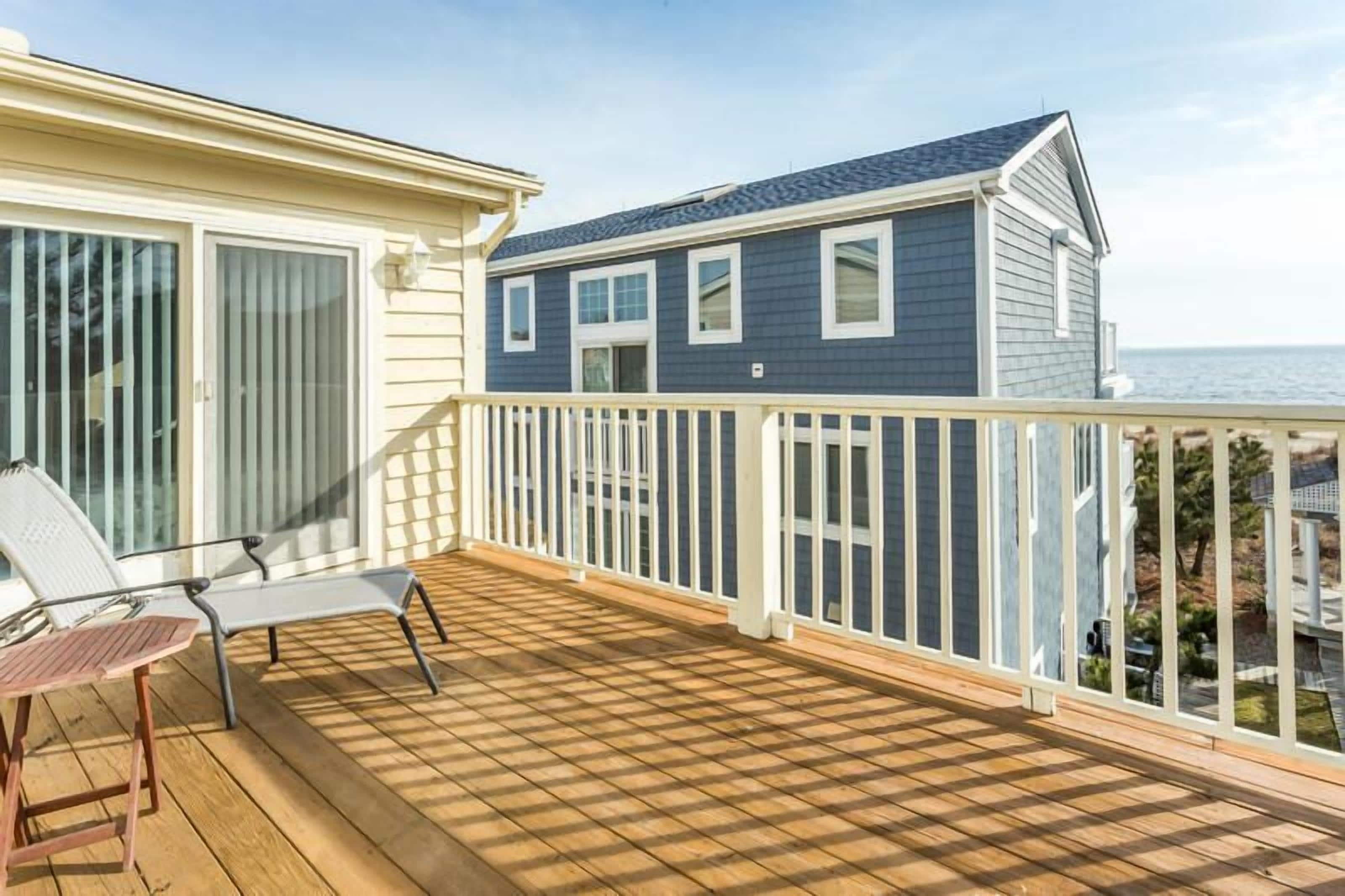 House, Multiple Beds, Fireplace, Ocean View (ST LOUIS STREET 8) | Terrace/patio