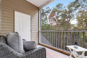Condo, Multiple Beds, Kitchen, Pool View (CASCADE LANE 515) | View from room - Cascade Lane 515 (Rehoboth Beach)