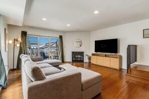 Condo, Multiple Beds, Kitchen, City View (OCEAN WINDS 5) | Living area - Ocean Winds 5 (Dewey Beach)