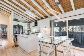 Cottage, Multiple Beds, Patio, Garden View (FIRST STREET 21170) | Private kitchen - First Street 21170 (Dewey Beach)