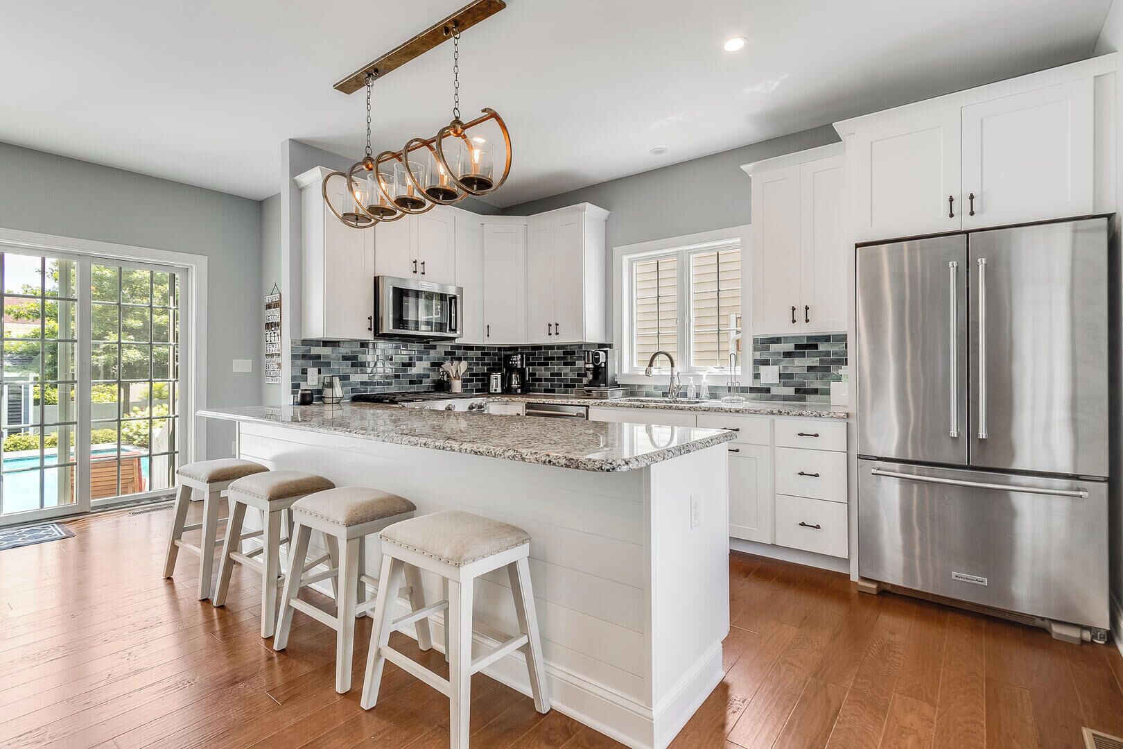 House, Multiple Beds, Pool Access, Pool View (COUNTRY CLUB DRIVE 207) | Private kitchen