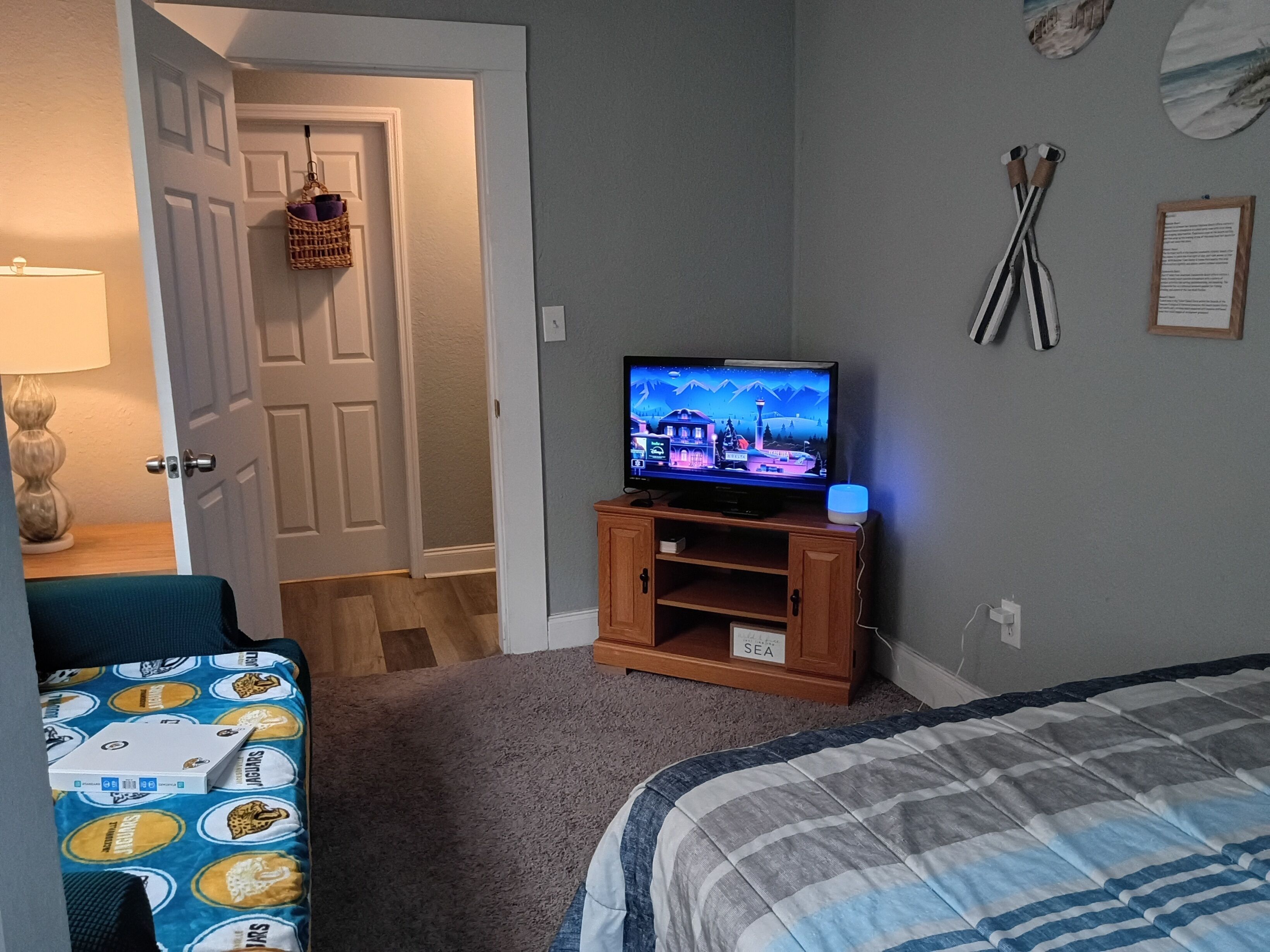 1 chambre, fer et planche à repasser, accès au Wi-Fi (inclus)