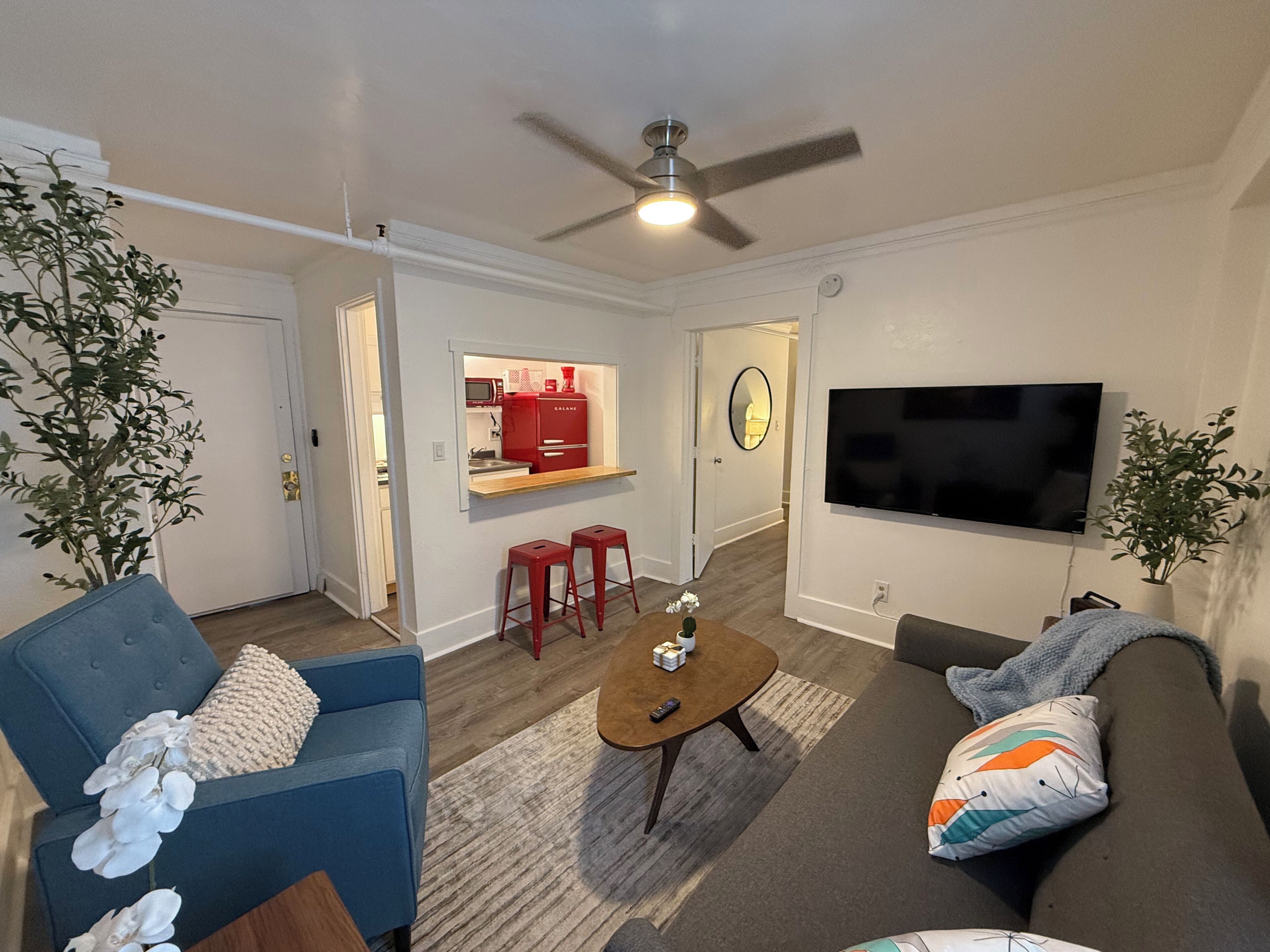 Apartamento Deluxe, 1 cama de matrimonio | Ropa de cama de alta calidad y colchones viscoelásticos