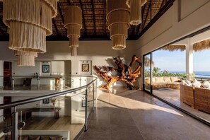 Interior - Grand Oceanfront Villa w/ Pool & Beach Access (Puerto Escondido)