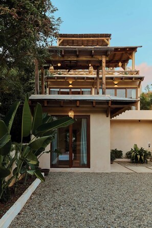 Exterior detail - Ocean View Retreat w/ Rooftop Yoga & Pool (Puerto Escondido)