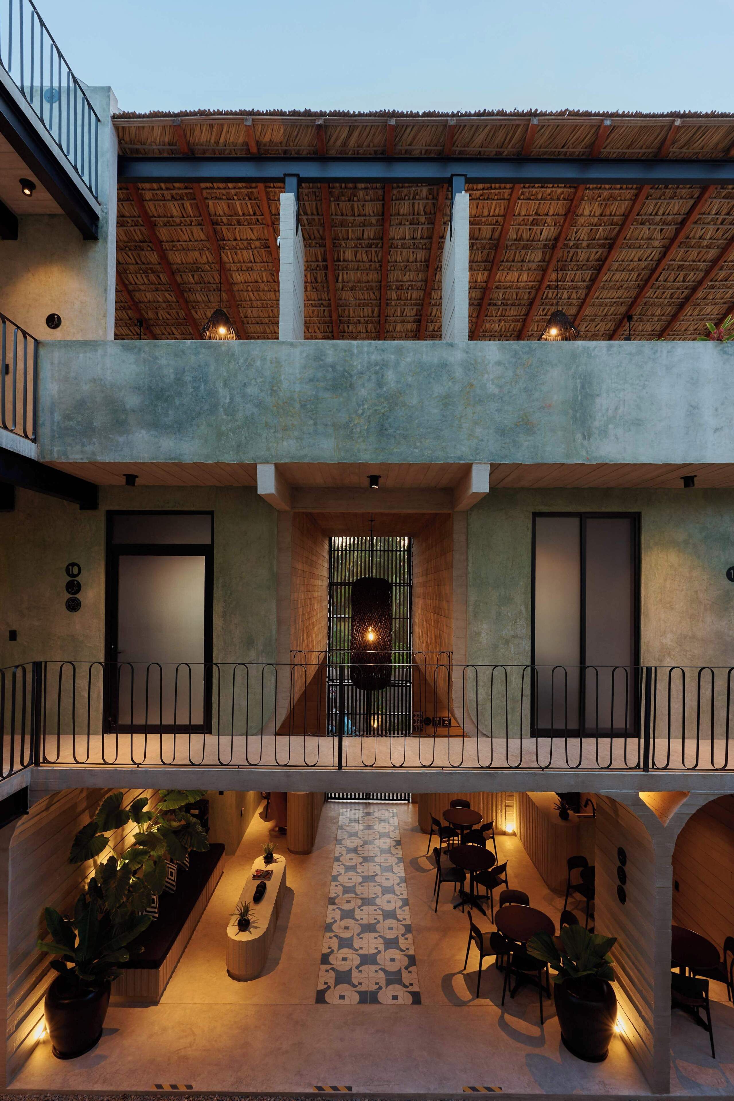 Enceinte de l’hébergement