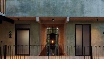 Enceinte de l’hébergement