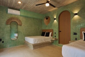 1 bedroom, WiFi - Beachside Stylish Twin Suite w/ Pool Access (Puerto Escondido)