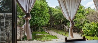 Cuch Balam Private Estate with 3 Bedrooms, 2 Hectares of Garden, Pool and Cenote