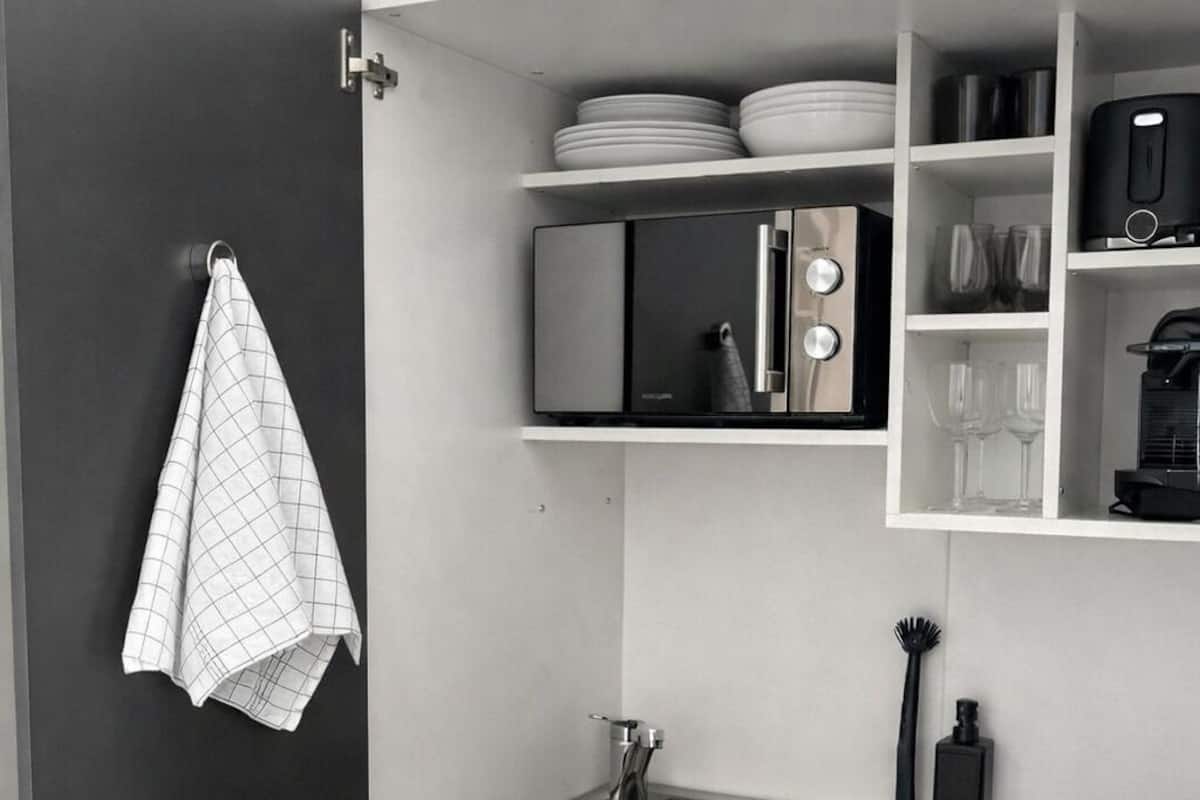 Comfort-Apartment, 1 Queen-Bett und Schlafsofa, Kochnische | Ausstattung der Unterkunft