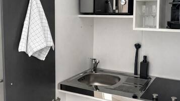 Comfort-Apartment, 1 Queen-Bett und Schlafsofa, Kochnische | Ausstattung der Unterkunft