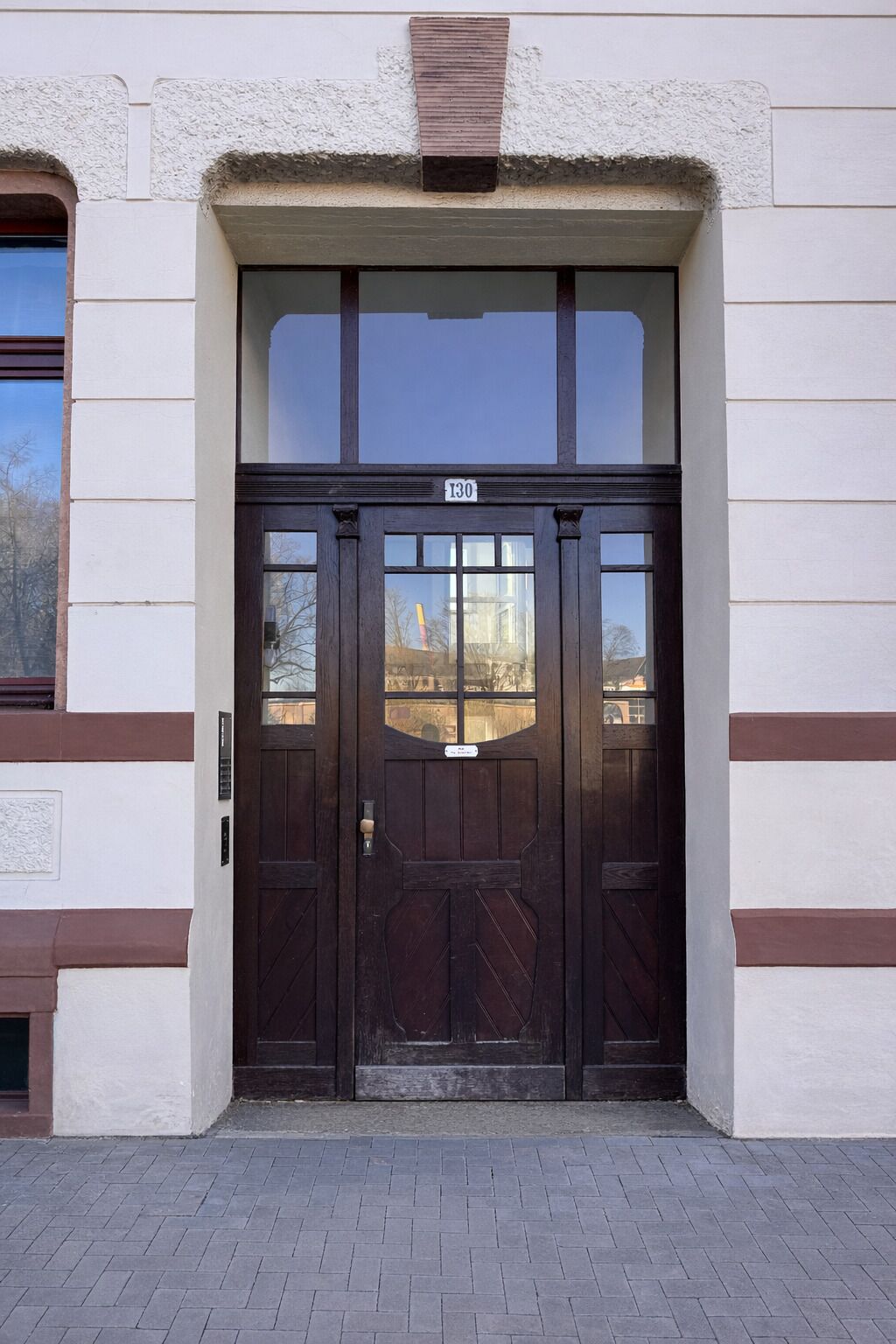 Fassade der Unterkunft