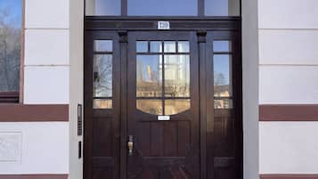 Fassade der Unterkunft