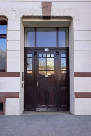 Fachada de la propiedad