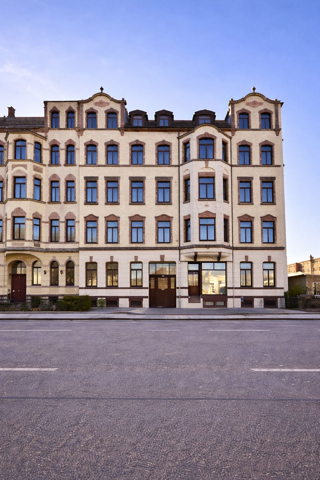 Fassade der Unterkunft