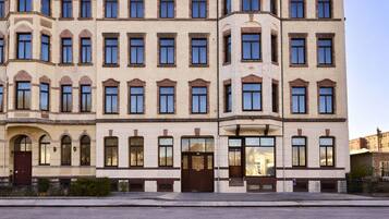 Fassade der Unterkunft