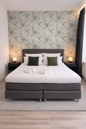 Comfort Apartment, 1 Queen Bed with Sofa bed, Kitchenette | Living area